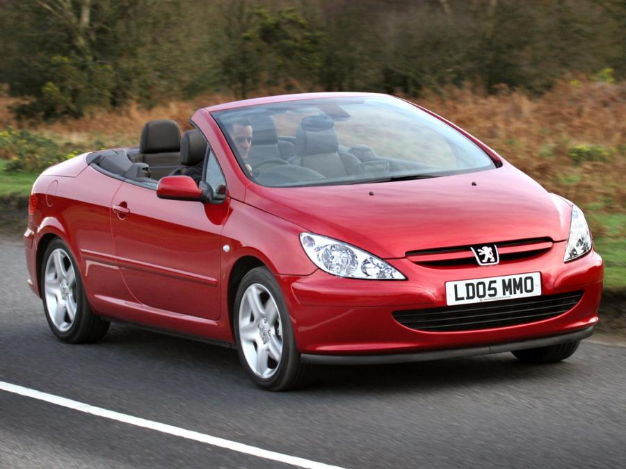  Peugeot 307 CC 2003 года  (UK) (фото 2 из 12)